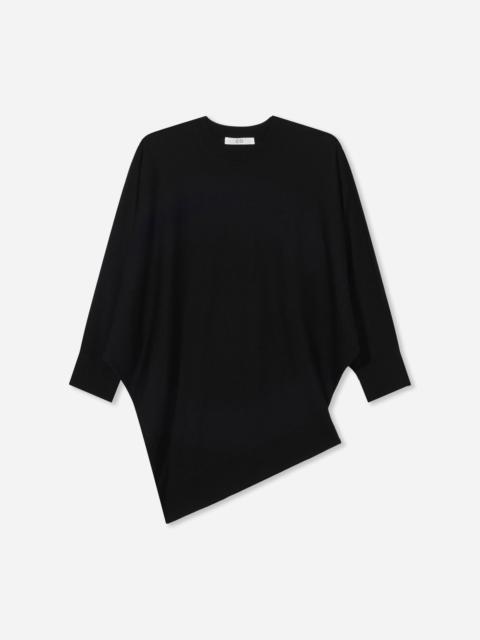 Draped Knit Top in Fine Cashmere