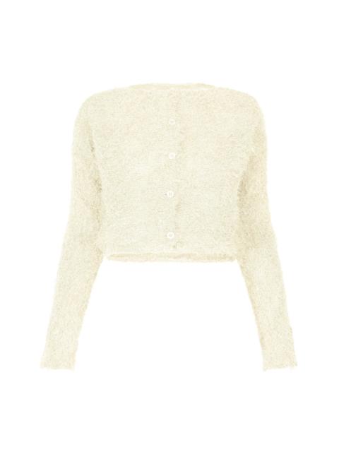 SHIFTED FUZZY PLEATS