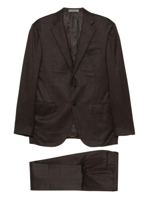 two-button wool suit