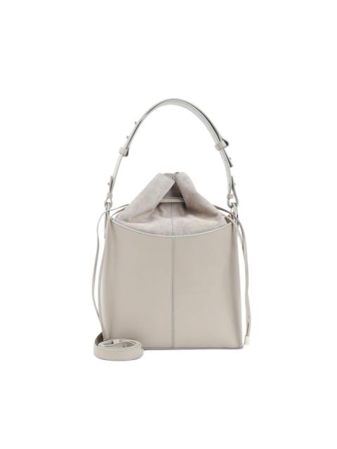 logo-detail drawstring bucket bag