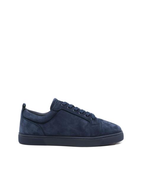 suede lace-up sneakers