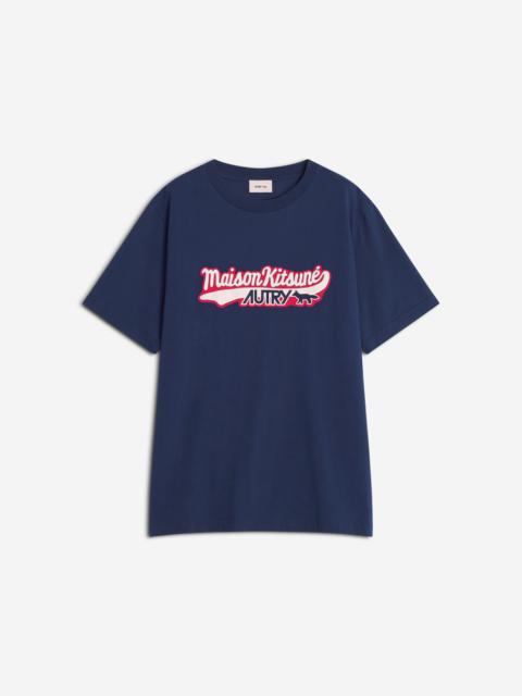 MAISON KITSUNE x AUTRY VARSITY TEE-SHIRT