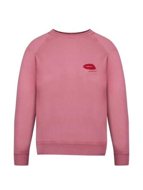 Millyny lip-print sweater