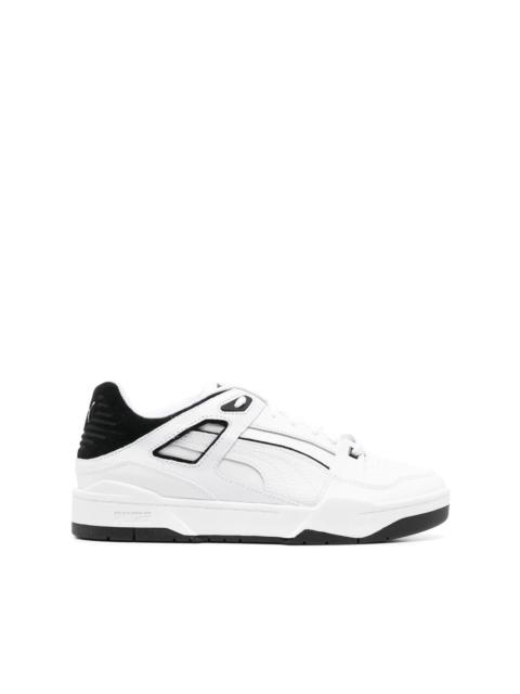 chunky lace-up trainers