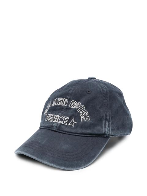 Golden Goose Logo-embroidered Baseball Cap