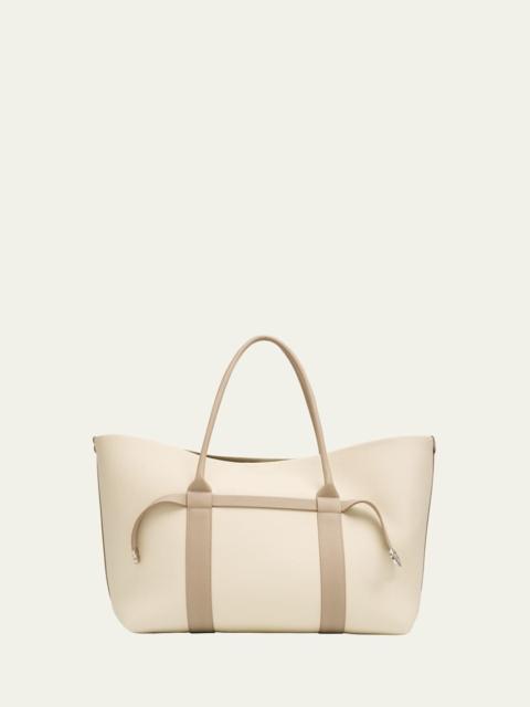 Ghiera Large Leather Shopper Tote Bag