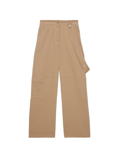 pocket-detail trousers