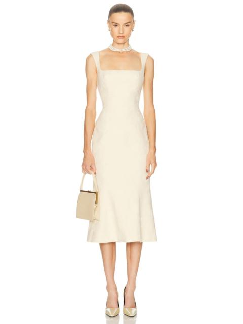 Ingenue Lady Length Dress in Butter