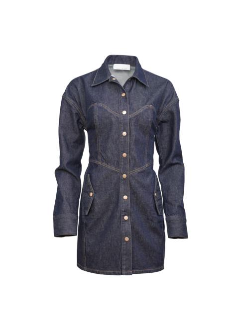 Denim Shirt Dress