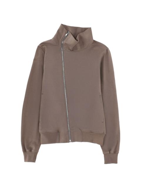 long-sleeve zip-fastening sweater