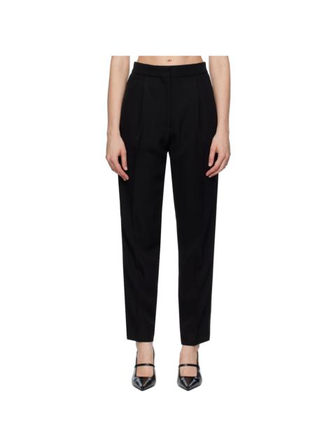 Black Straight Trousers