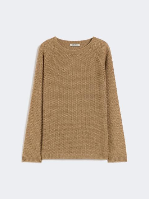 Lightweight linen sweater - DESERT
