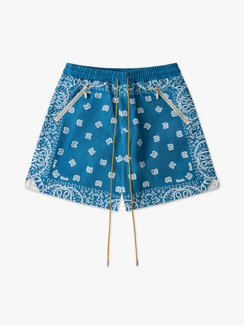 RHUDE BANDANA SHORTS