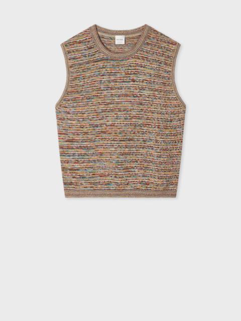 Women's Knitted 'Signature Stripe' Tank Top