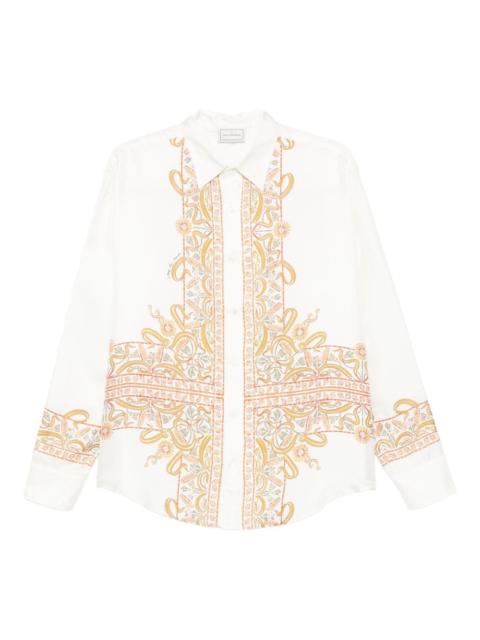paisley print shirt
