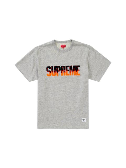 Supreme Flames S/S Top Heather Grey