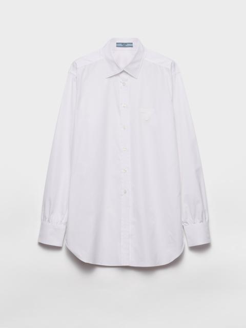Cotton poplin shirt