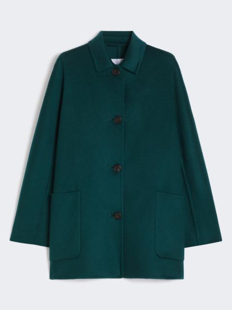 LEMBI Short pure cashmere coat