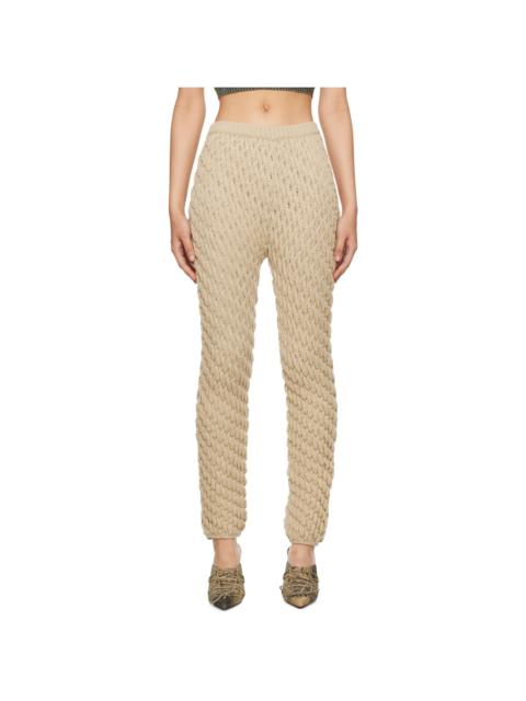 Beige Cereal Lounge Pants