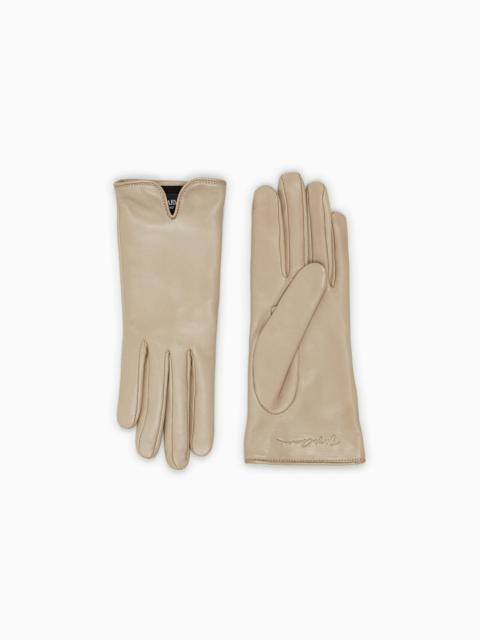 Nappa leather gloves