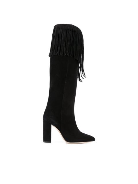 fringed boots