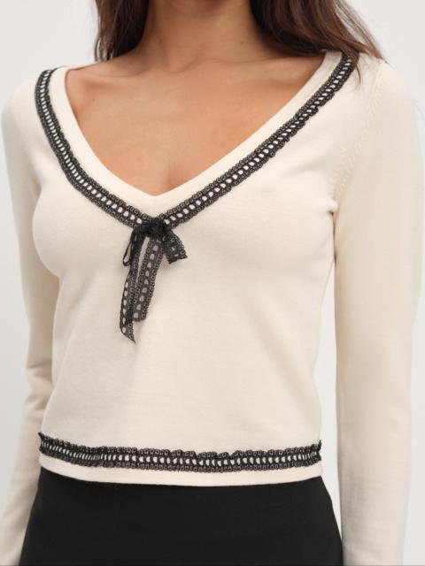 Greta Long Sleeve Knit Top