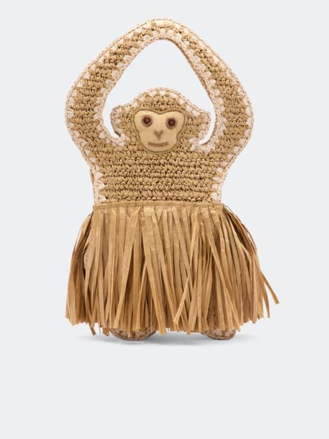 Bailar Fringe Bag in Natural