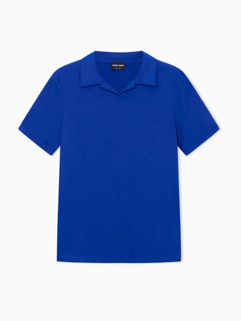 ASV STRETCH VISCOSE JERSEY SHORT-SLEEVED POLO SHIRT