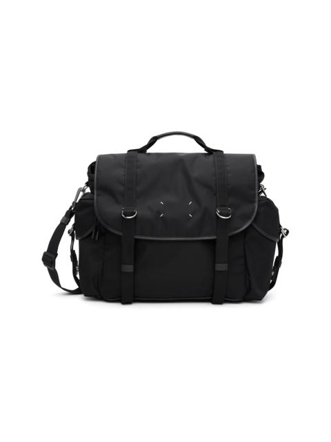 Black High Tech Messenger Bag
