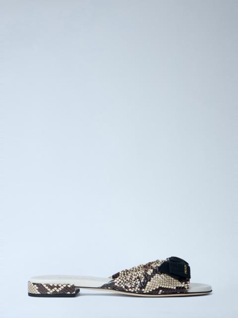 Textured Slide Sandals