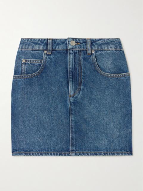 Stessy Denim Cargo Mini Skirt