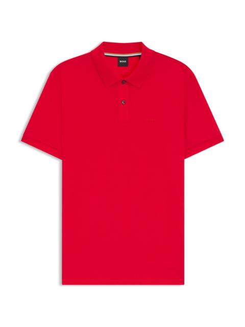 PALLAS REGULAR-FIT POLO SHIRT IN COTTON WITH EMBROIDERED LOGO