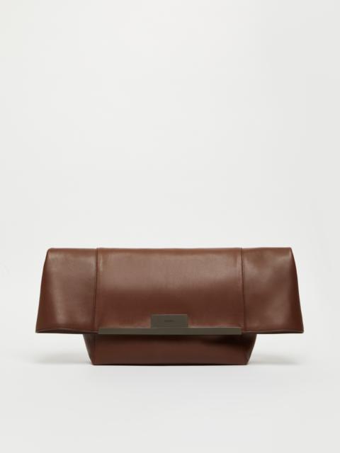 MMCLASPCLUTCHL Large natural leather clutch bag