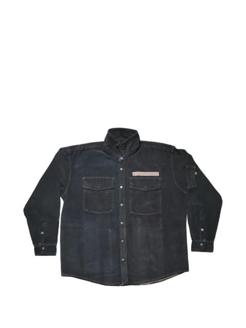 logo-detail overshirt