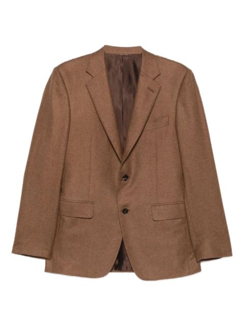 single-breasted blazer