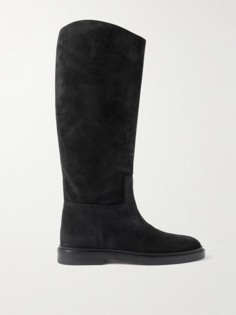 80 Suede Knee Boots