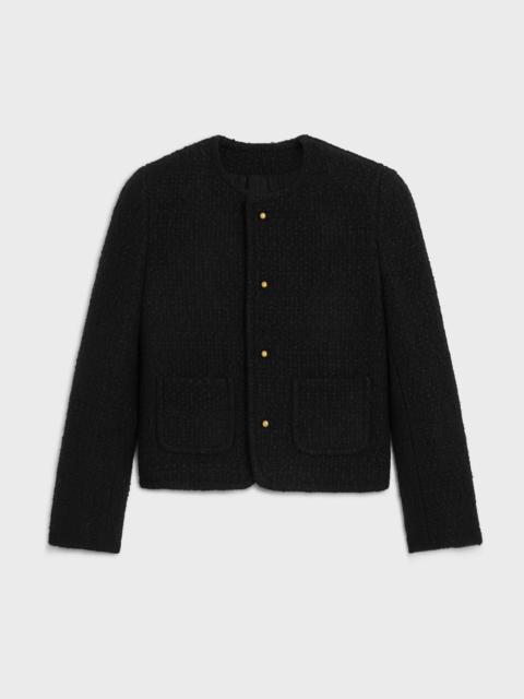 icone jacket IN wool natté