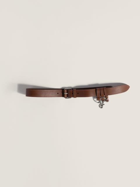 Leather belt