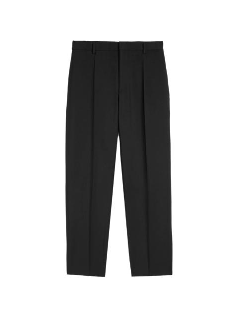 Jil Sander Tapered Cropped-leg Trousers