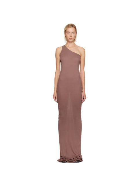 Pink Concordians One Shoulder Maxi Dress
