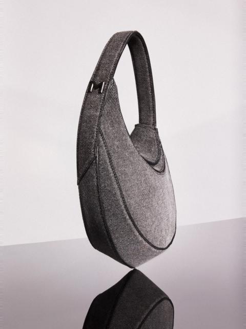 washed black mini denim spiral curve 02