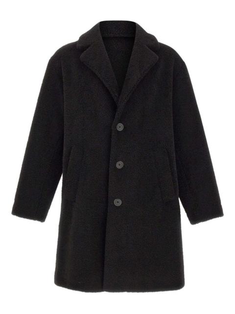 buttoned coat