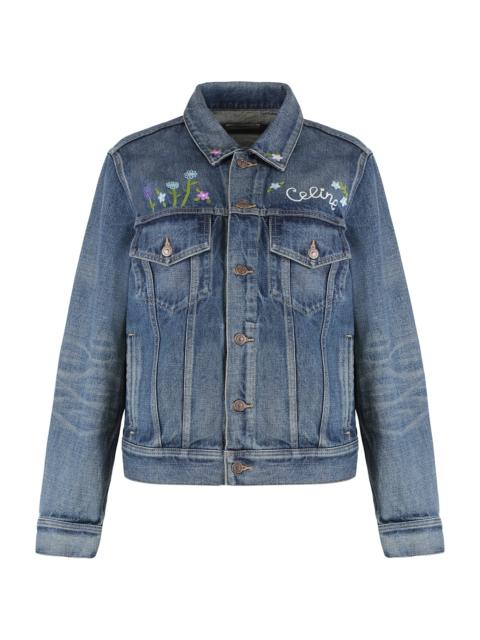 Denim Jacket With Embroidery