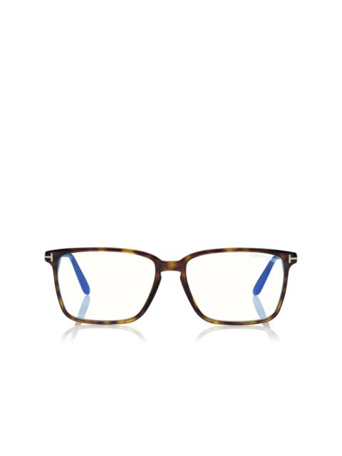 BLUE BLOCK SOFT SQUARE SHAPE OPTICALS
