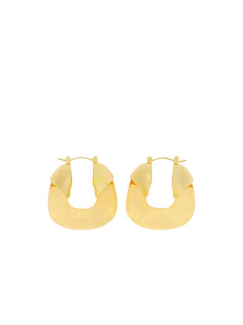 mini Organic hoop earrings