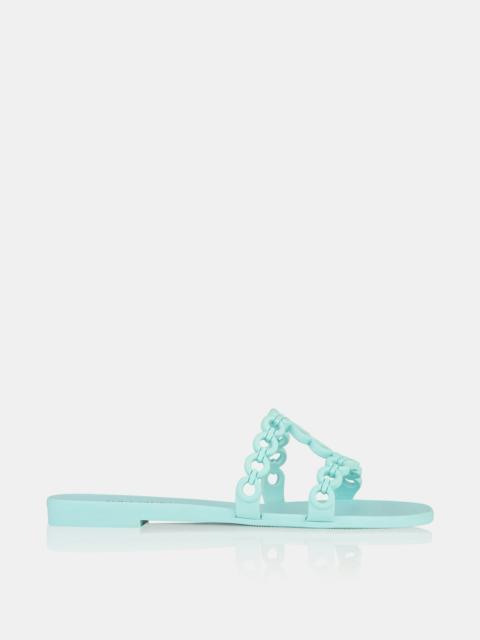 Infinity Chain Jelly Sandal Flat