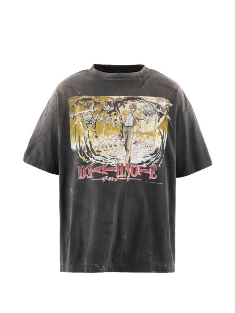 x Death Note print T-shirt