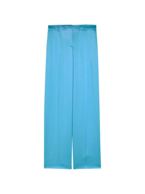pleat-detail tailored trousers