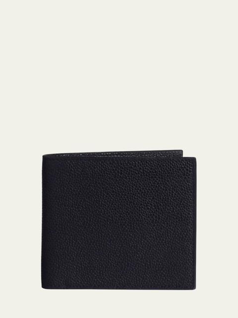 Men's Pebbled Leather Billfold Wallet