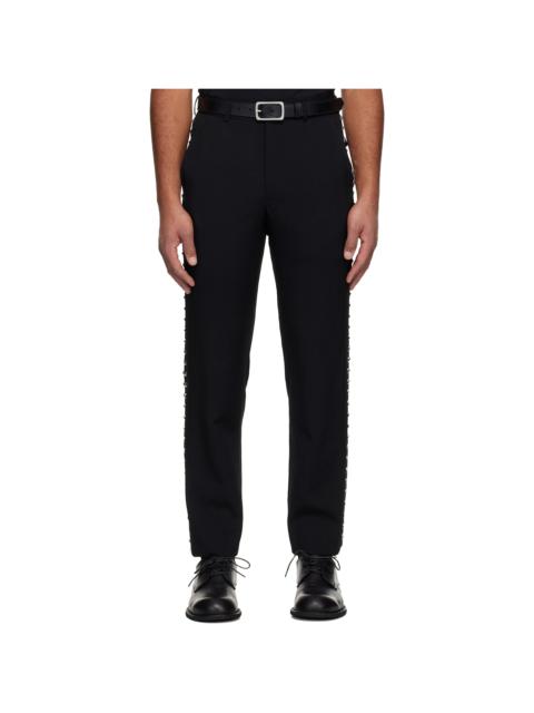 Black Studded Trousers